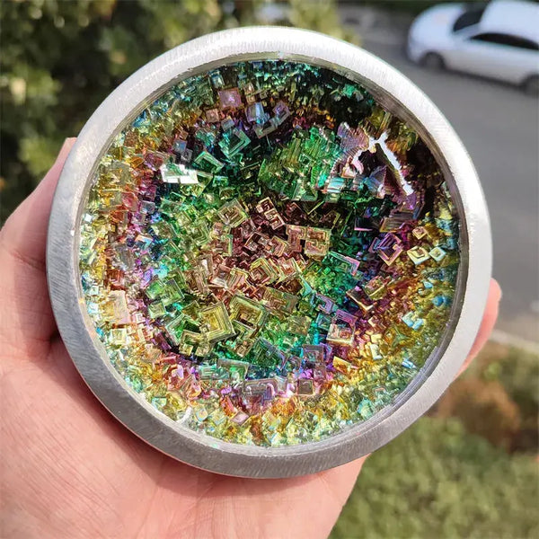 Wholesale Popular Product Wholesale bulk coloful crystal Healing stone meditation energy reiki raninbow bismuth bowl Crafts for decoration - Fairy healing crystal