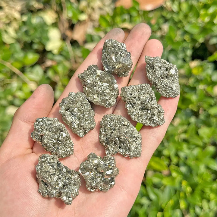 Wholesale Natural Crystal Mineral Specimens Pyrite Rough Stone Crystal Healing Stone For Decoration - Fairy healing crystal