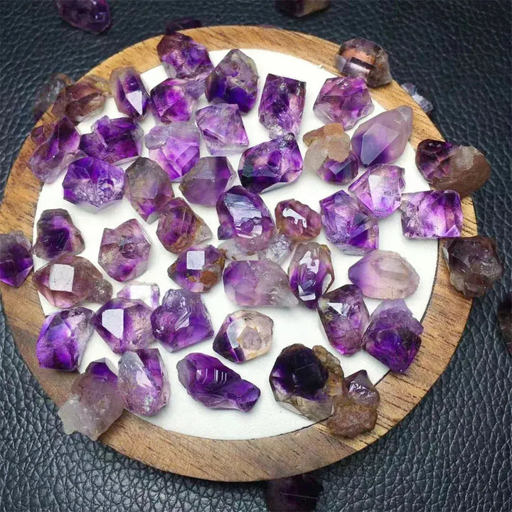 New Product Crystal Stone Beautiful color Spiritual Healing Super Seven amethyst raw stone for Home Decoration or Gifts - Fairy healing crystal