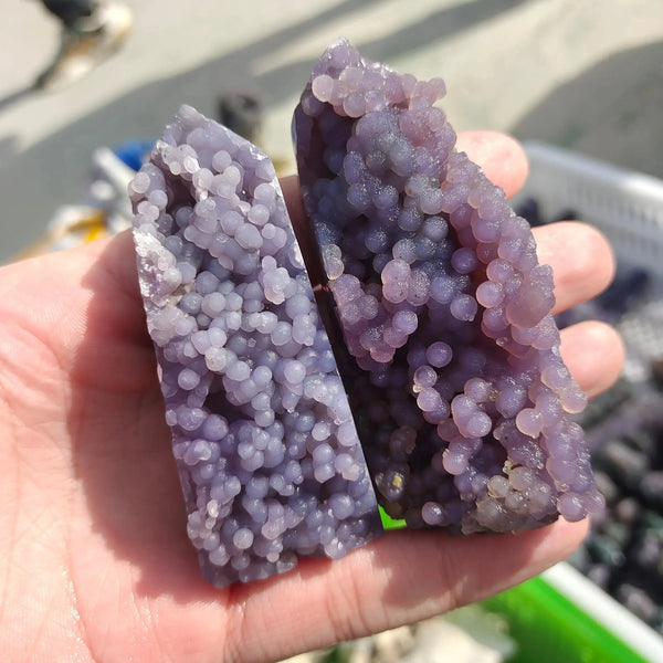 New arrived high quality natural botryoidal agate points geode wand crystal tower for home decoration - Fairy healing crystal