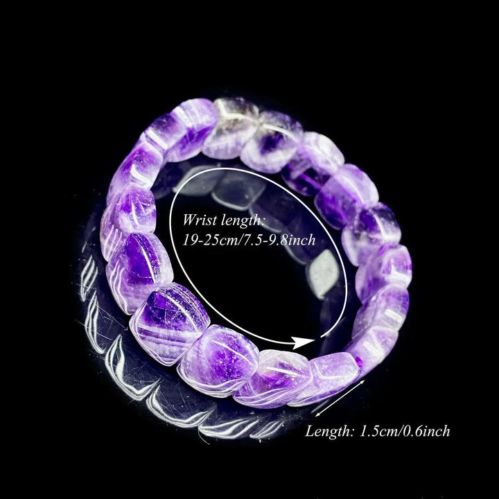 wholesale natural healing dream amethyst diamond bracelets for Jewelry decoration - Fairy healing crystal