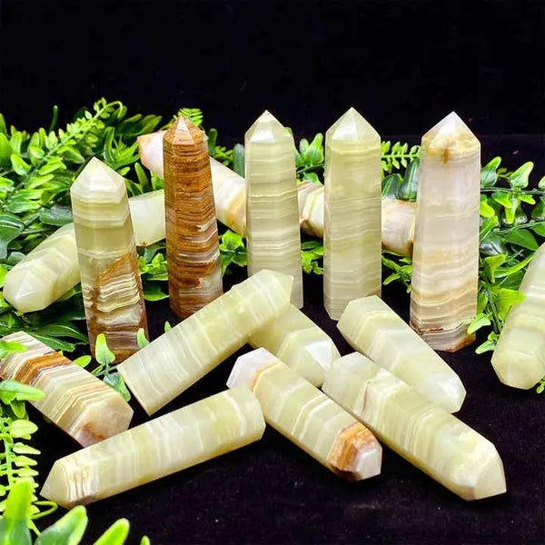 Afghan Jade Point Wholesale Natural Healing Crystal Crafts Afghan Jade Points Coluns For Home Decoration