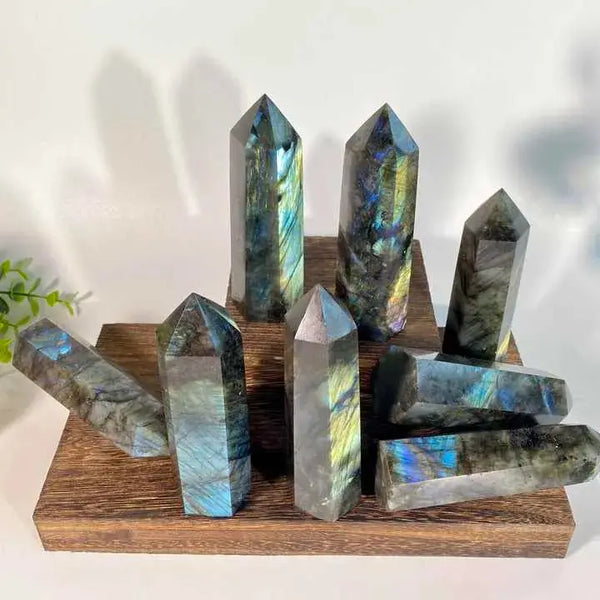 Natural Labradorite Points & Towers