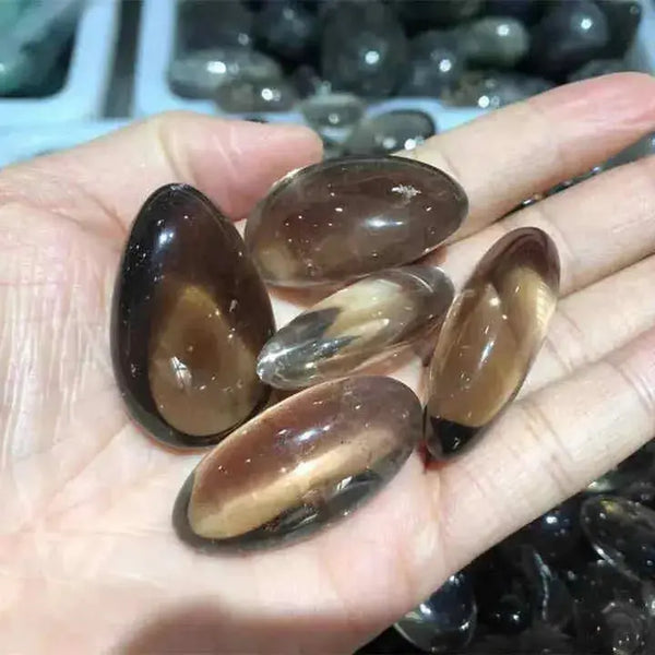 Natural Smoky Quartz Tumbled Stone