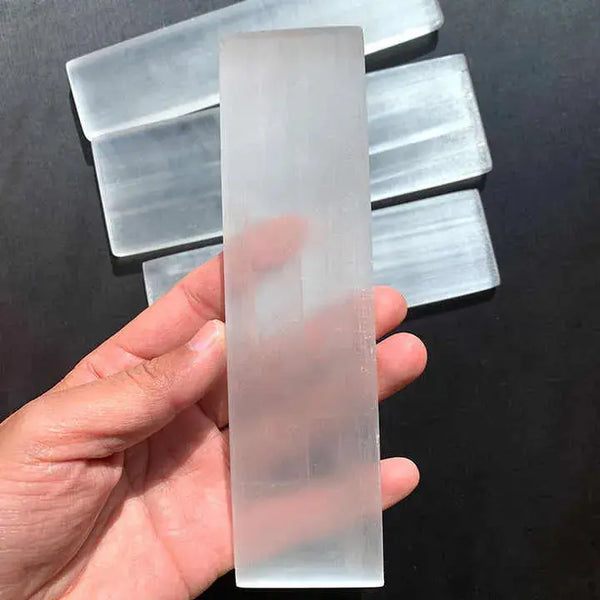 Selenite Stick Slices Crafts