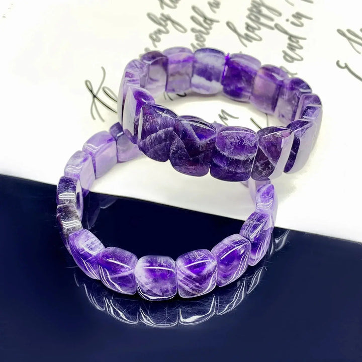 wholesale natural healing dream amethyst diamond bracelets for Jewelry decoration - Fairy healing crystal