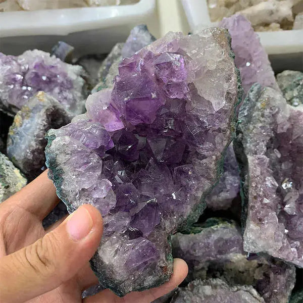 Amethyst Clusters Crystal Amethyst Geode Amethyst for Healings Geodes Rough Stone Wholesale Natural Crystal Folk Art